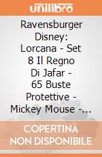 Ravensburger Disney: Lorcana - Set 8 Il Regno Di Jafar - 65 Buste Protettive - Mickey Mouse - Wayward Sorcerer giochi