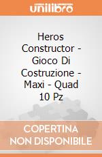 Heros Constructor - Gioco Di Costruzione - Maxi - Quad 10 Pz gioco
