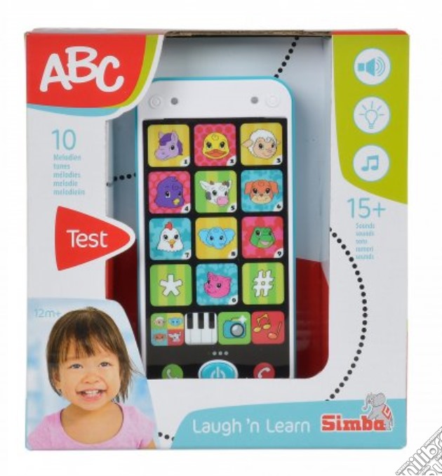 Abc: Il Mio Primo Smartphone gioco di Simba Toys