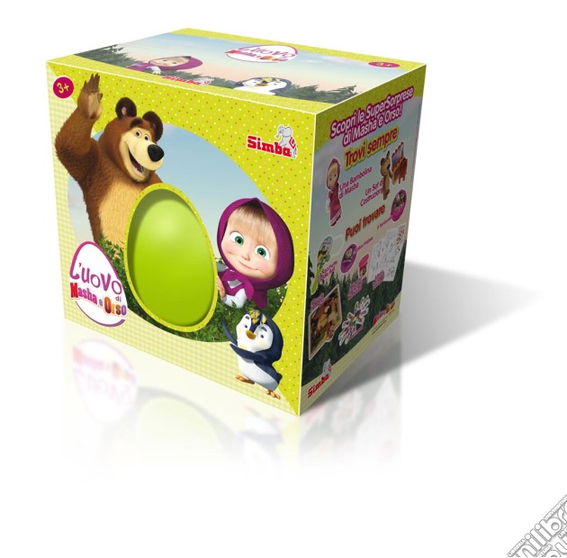 Masha E Orso - Uovo Di Pasqua (un articolo senza possibilità di scelta) gioco di Simba Toys