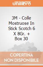 3M - Colle Mostruose In Stick Scotch 6 X 8Gr. + Box 30 gioco di 3M