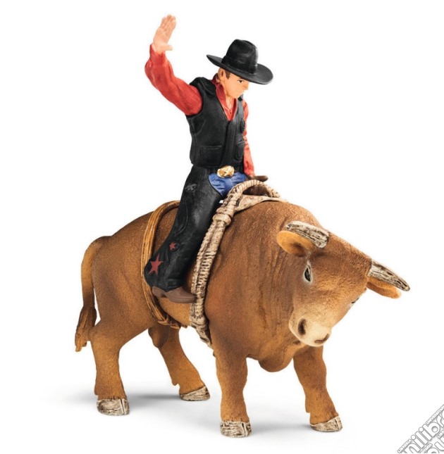 Schleich 2572120 - Cowboy Con Toro gioco di Schleich