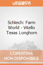 Schleich: Farm World - Vitello Texas Longhorn gioco di Schleich
