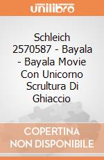 Schleich 2570587 - Bayala - Bayala Movie Con Unicorno Scrultura Di Ghiaccio gioco di Schleich