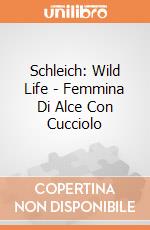 Schleich: Wild Life - Femmina Di Alce Con Cucciolo gioco