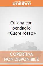 Collana con pendaglio «Cuore rosso» giochi