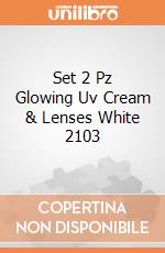 Set 2 Pz Glowing Uv Cream & Lenses White 2103 giochi
