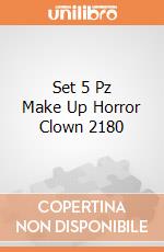 Set 5 Pz Make Up Horror Clown 2180 giochi