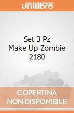Set 3 Pz Make Up Zombie 2180 giochi