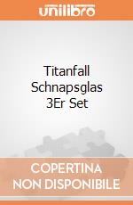 Titanfall Schnapsglas 3Er Set gioco