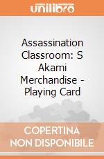 Assassination Classroom: S Akami Merchandise - Playing Card gioco