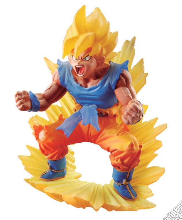 Figure Dragon Ball - Goku S.Sayan 10cm gioco di FIGU
