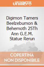 Digimon Tamers Beelzebumon & Behemoth 25Th Ann G.E.M. Statue Rerun giochi