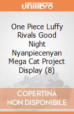 One Piece Luffy Rivals Good Night Nyanpiecenyan Mega Cat Project Display (8) giochi