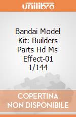 Bandai Model Kit: Builders Parts Hd Ms Effect-01 1/144 giochi