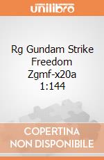 Rg Gundam Strike Freedom Zgmf-x20a 1:144 gioco di Bandai Gunpla