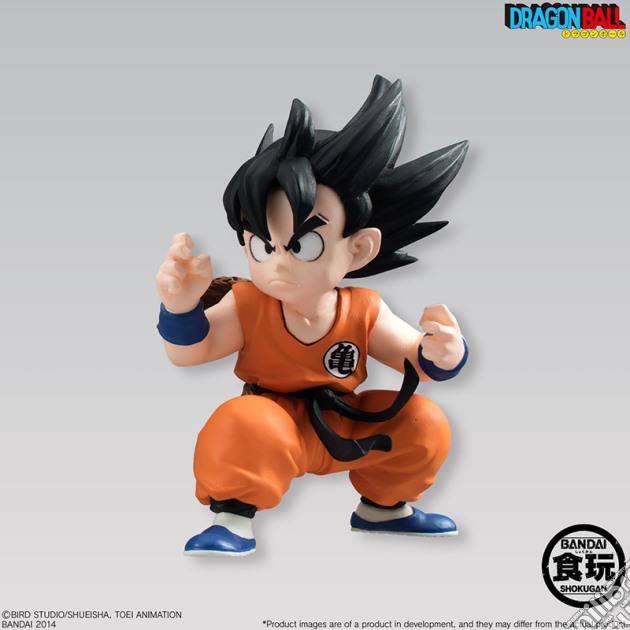Dragon Ball - Styling Kid Goku gioco di Bandai Shokugan