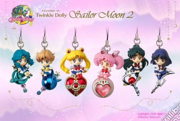 Sailor Moon - Twinkle Dolly Mascot Part 2 (Altezza 5 Cm) (un articolo senza possibilità di scelta) gioco di Bandai