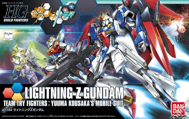 Hgbf Gundam Lightning Z 1/144 gioco