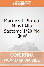 Macross F Plamax Mf-69 Alto Saotome 1/20 Mdl Kit W gioco