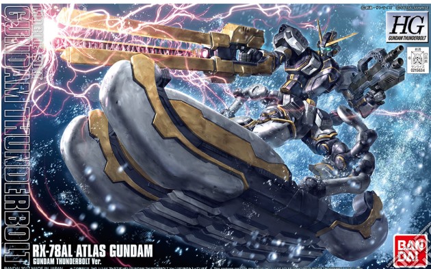 Hg Gundam Atlas Thunderbolt 1/144 gioco di Bandai Gunpla