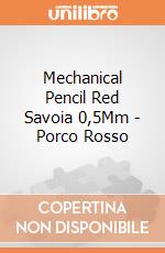 Mechanical Pencil Red Savoia 0,5Mm - Porco Rosso giochi
