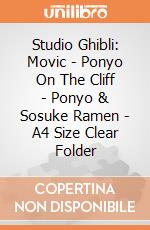 Studio Ghibli: Movic - Ponyo On The Cliff - Ponyo & Sosuke Ramen - A4 Size Clear Folder giochi