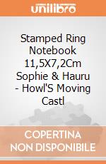Stamped Ring Notebook 11,5X7,2Cm Sophie & Hauru - Howl'S Moving Castl gioco