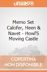 Memo Set Calcifer, Heen & Navet - Howl'S Moving Castle gioco