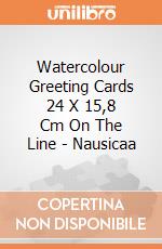 Watercolour Greeting Cards 24 X 15,8 Cm On The Line - Nausicaa gioco
