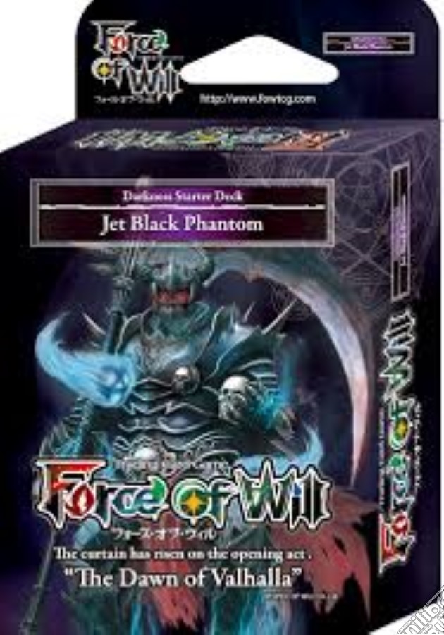 Jet Black Phantom. Mazzo Introduttivo. gioco di Force of Will
