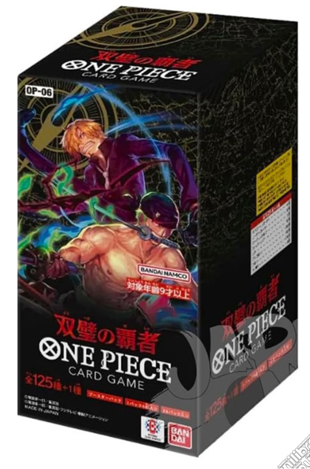 One Piece Card Game - Op-06 - Flanked By Legends Display (24 Buste) - Jap gioco di CAR