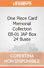 One Piece Card Memorial Collection EB-01 JAP Box 24 Buste gioco di CAR