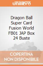 Dragon Ball Super Card Fusion World FB01 JAP Box 24 Buste gioco di CAR