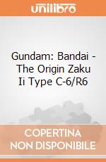 Gundam: Bandai - The Origin Zaku Ii Type C-6/R6 gioco di Bandai
