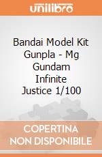 Bandai Model Kit Gunpla - Mg Gundam Infinite Justice 1/100 giochi