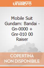 Mobile Suit Gundam: Bandai - Gn-0000 + Gnr-010 00 Raiser gioco