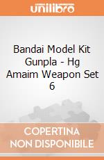 Bandai Model Kit Gunpla - Hg Amaim Weapon Set 6 giochi