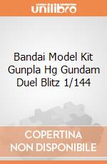 Bandai Model Kit Gunpla Hg Gundam Duel Blitz 1/144 gioco