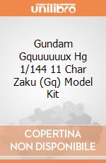 Gundam Gquuuuuux Hg 1/144 11 Char Zaku (Gq) Model Kit giochi