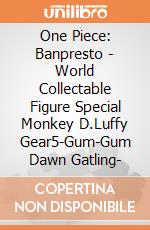 One Piece: Banpresto - World Collectable Figure Special Monkey D.Luffy Gear5-Gum-Gum Dawn Gatling-