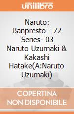 Naruto: Banpresto - 72 Series- 03 Naruto Uzumaki & Kakashi Hatake(A:Naruto Uzumaki) giochi