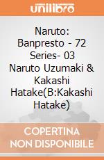 Naruto: Banpresto - 72 Series- 03 Naruto Uzumaki & Kakashi Hatake(B:Kakashi Hatake) giochi