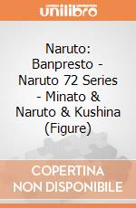 Naruto: Banpresto - Naruto 72 Series - Minato & Naruto & Kushina (Figure) giochi