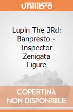 Lupin The 3Rd: Banpresto - Inspector Zenigata Figure giochi