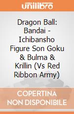 Dragon Ball: Bandai - Ichibansho Figure Son Goku & Bulma & Krillin (Vs Red Ribbon Army) giochi