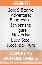 Jojo'S Bizarre Adventure: Banpresto - Ichibansho Figure Masterlise Lucy Steel (Steel Ball Run) giochi
