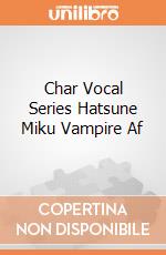 Char Vocal Series Hatsune Miku Vampire Af gioco