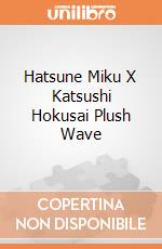 Hatsune Miku X Katsushi Hokusai Plush Wave giochi