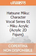 Hatsune Miku: Character Vocal Series 01 - Miku Acrylic (Acrylic 2D Figure) giochi